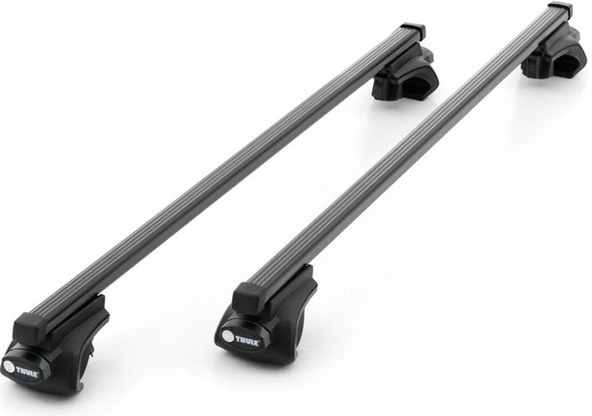 Стальной багажник на крышу автомобиля VOLKSWAGEN, Caddy Maxi, 5-dr Van, 2008-2015 Thule SquareBar- 1180 mm (Арт. 712200-757)