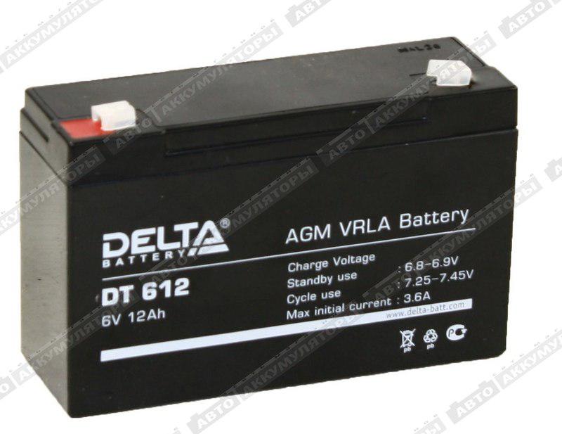 Тяговый аккумулятор Delta DT 612