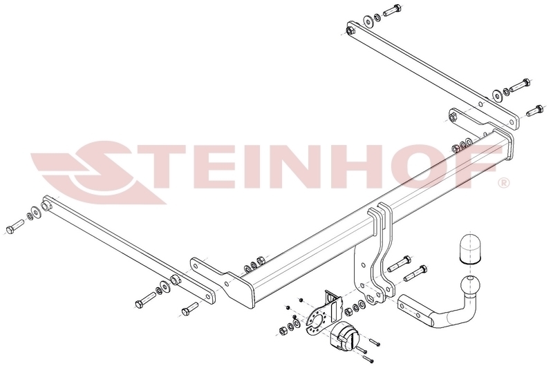 Фаркоп Steinhof для Mazda 3