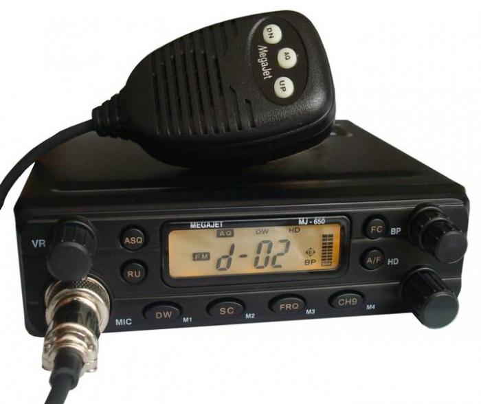 Автомобильная радиостанция MegaJet 650 (TURBO)