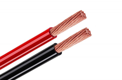 Силовой кабель Tchernov cable Standard DC Power 4 AWG Red (1м)