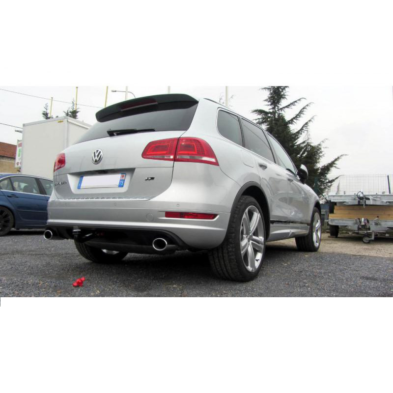 Фаркоп (ТСУ) Volkswagen Touareg 2010 -... (оригинальный, съемный шар) WESTFALIA