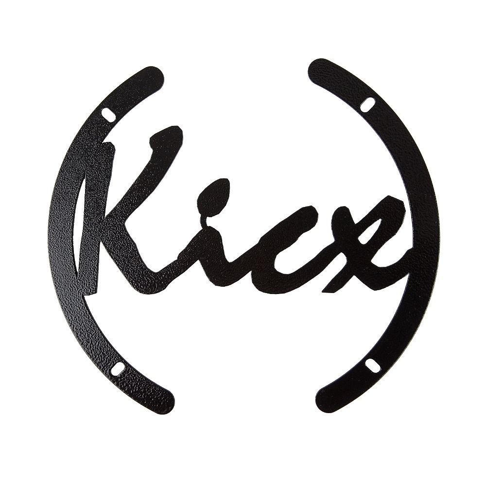 Защитная сетка (гриль) Kicx 8А плоский (чёрный)