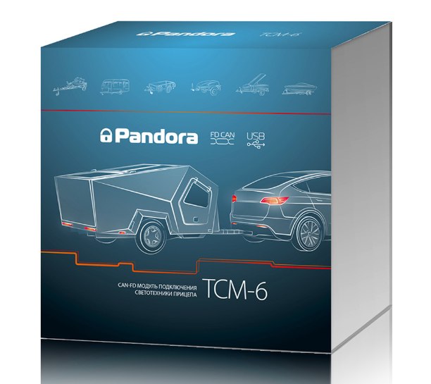 Модуль прицепа Pandora TCM-6 New
