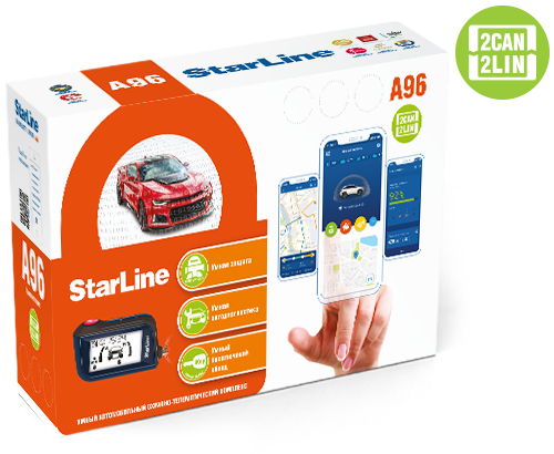 Автосигнализация StarLine A96 2CAN+2LIN