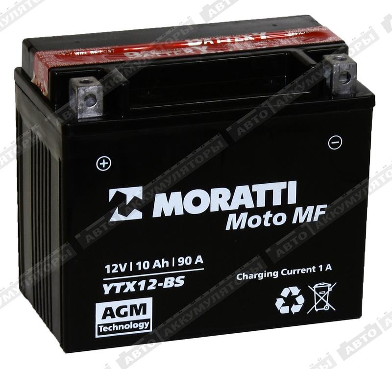 Мотоаккумулятор Moratti YTX12-BS