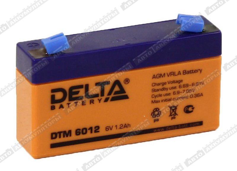 Тяговый аккумулятор Delta DTM 6012