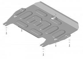 Защита стальная Мотодор для картера двигателя, КПП на Haval F7/F7x и H6/H6 Coupe