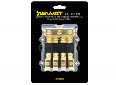 Дистрибьютор питания 4GAx3+8GAx4 SWAT FHD-ANL09