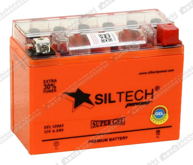 Мотоаккумулятор Siltech GEL 12065 (12N6.5L-BS)