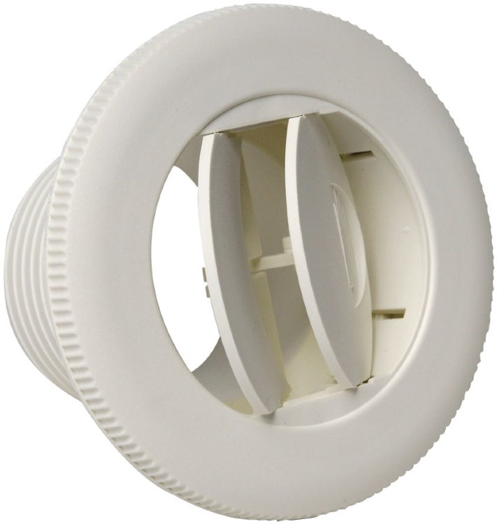 Дефлектор воздуха к воздуховоду D 90 мм белый