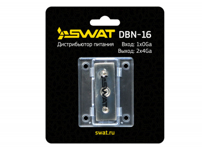 Дистрибьютор питания 0GAx1+4GAx2 SWAT DBN-16