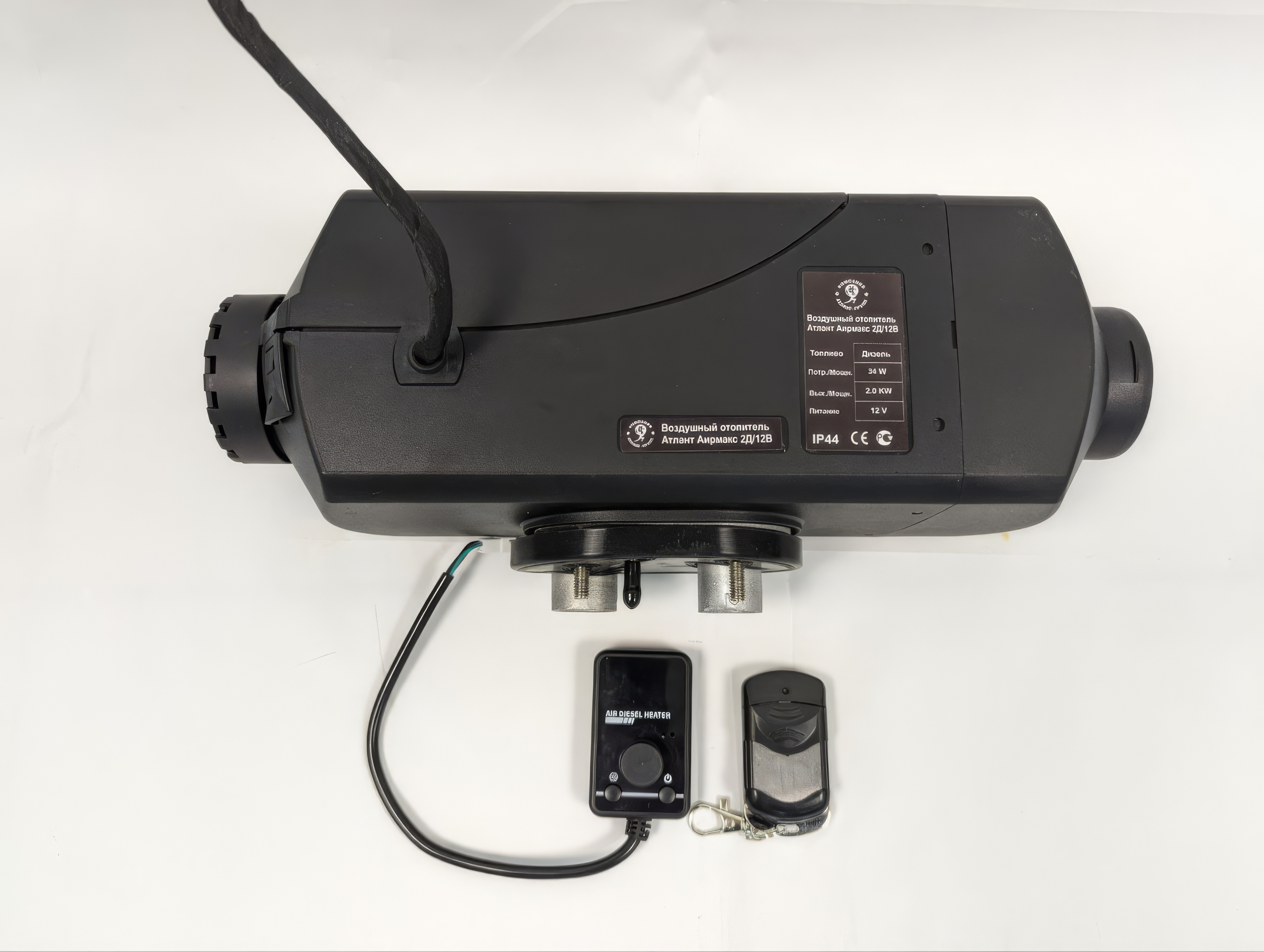 Автономный воздушный отопитель Атлант Аирмакс, 2квт/12v (дизель) с LCD пультом, шт