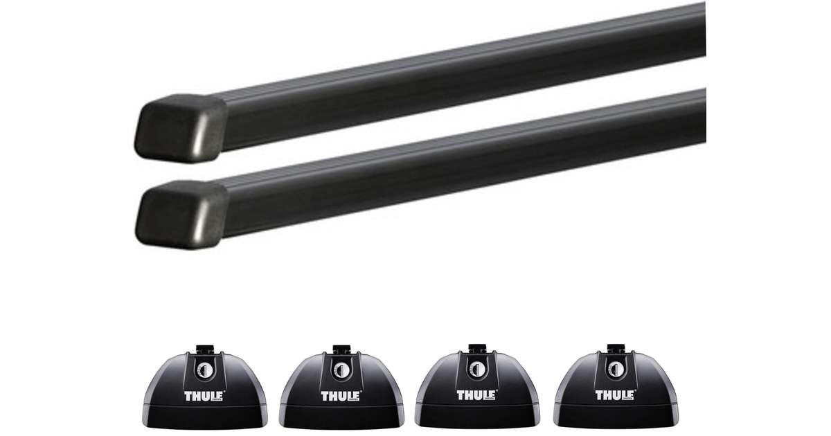 Стальной багажник на крышу автомобиля Chevrolet  Tahoe,  5-dr SUV 2000- Thule SquareBar- 1270 mm (Арт. 712300-753-3057)