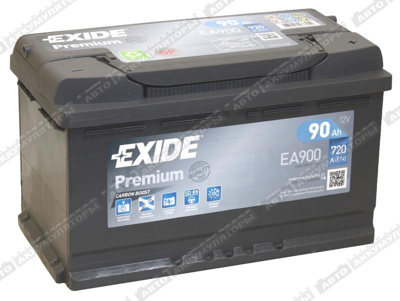 Легковой аккумулятор Exide Premium EA900