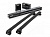 Аэродинамический (крыловидный) багажник на крышу автомобиля TOYOTA Highlander,  5-dr SUV 2014- Thule WingBar Black 1270 mm 2-pack (Арт. 969-2-753-3134)