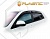 Дефлекторы окон (Classic полупрозрачный) SsangYong Actyon 2013-2017 СА ПЛАСТИК (Арт.904-DV-CTL)