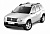 Защита порогов с алюм. площадкой d51мм «Эстонец» (ППК) RENAULT Duster 2012-  PT GROUP (Арт.7011203)