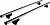 Аэродинамический багажник на крышу автомобиля TOYOTA, Yaris , 5-dr Hatchback, 2004-2005 Thule Smart Rack 794 (120 cm), Alu.bar (Арт. 794)