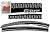 Дефлекторы окон (Серия Art черная) Chevrolet Cruze хэтчбэк 2011 -  г.в. СА Пластик (Арт. 2010031507391)