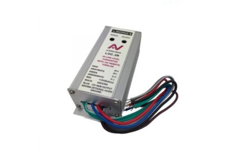 Преобразователь AUDIO NOVA LOC.3R 2-х каналов выход ГУ до 30Вт в линейный RCA