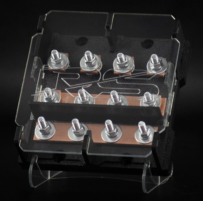 Дистрибьютор питания Global Tuning биполярный 4-канальный Mini-ANL