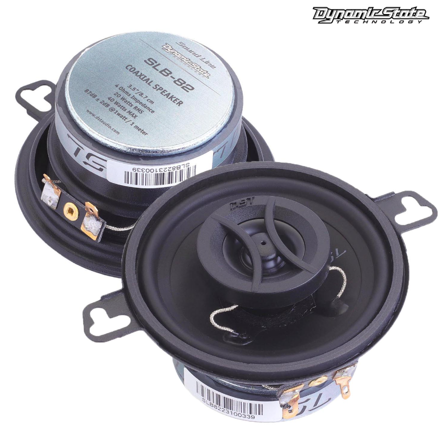 Акустика коаксиальная Dynamic State SLB-82