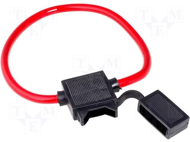 Держатель предохранителя DPRC 30А black (25шт)