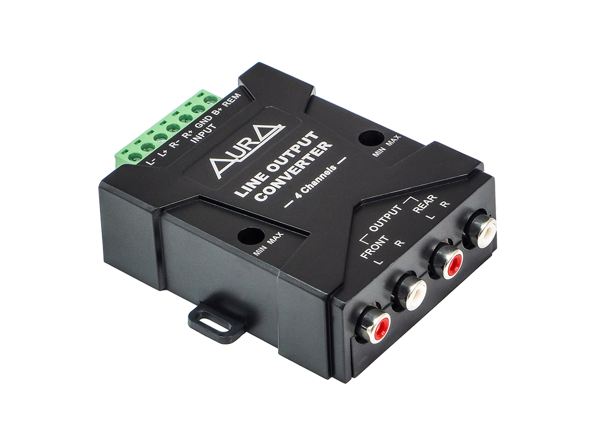 Прeобразователь уровня сигнала Aura RHL-0604 RCA