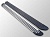 Пороги алюминиевые Slim Line Silver 1720 мм MITSUBISHI OUTLANDER 2012 - 2014 г.в. от ТСС (Арт. MITOUT12-16S)