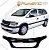 Дефлектор капота (exclusive) (Classic черный) Subaru Traviq 2001-2004 СА ПЛАСТИК (Арт.375-DFE-CB)