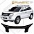 Дефлектор капота (exclusive) (Classic черный) Hyundai Tucson 2005-2009 СА ПЛАСТИК (Арт.213-DFE-CB)